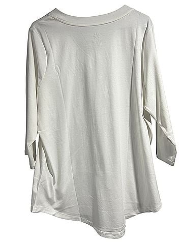 Isaac Mizrahi LIVE! Short Sleeve Blouse (view 2)