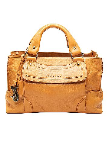 Céline Leather Boogie Pocket Handbag (view 1)