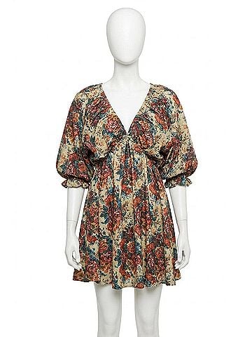Kori America Dolman Vintage Dress in Multi (view 1)