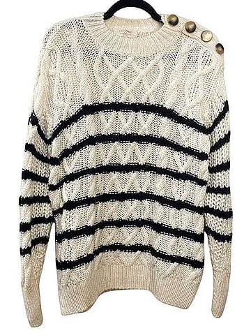 LA MAILLE SEZANE Paris James Wool Pullover Sweater (view 1)