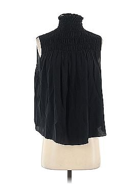 FRAME Frame Sleeveless Silk Top (view 1)