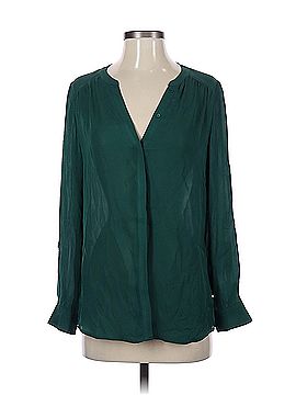 Joie Joie Long Sleeve Silk Top (view 1)