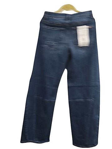Risen Risen Dark Blue Barrel Jeans (view 2)