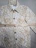 Chico's 100% Polyester Solid Tan Ivory Jacket Size M - photo 8