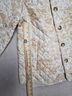 Chico's 100% Polyester Solid Tan Ivory Jacket Size M - photo 9