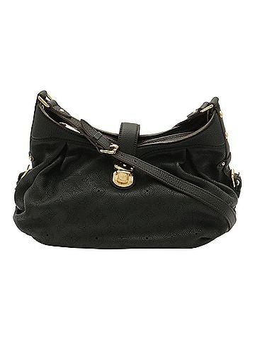Louis Vuitton LOUIS VUITTON Louis Vuitton Monogram Mahina XS Shoulder Bag Leather Noir Black M95660 (view 1)