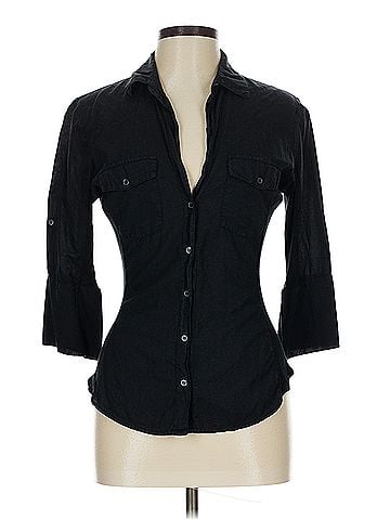 James Perse James Perse 3/4 Sleeve Button Down Shirt (view 1)