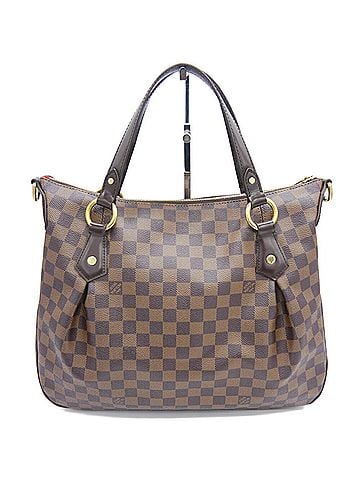 Louis Vuitton LOUIS VUITTON Louis Vuitton Evora MM Damier Ebene Shoulder Bag N41131 Y05396 (view 2)