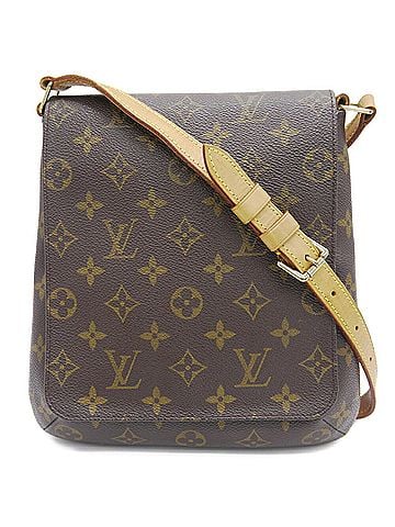 Louis Vuitton LOUIS VUITTON Musette Salsa Short Monogram Shoulder Bag M51258 Y05402 (view 1)