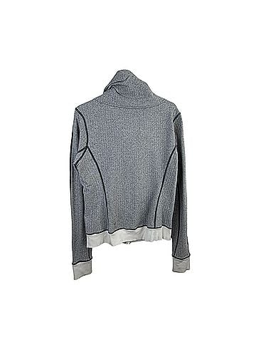 Lululemon Athletica Gray Heathered Herringbone Be Present Jacket (view 2)