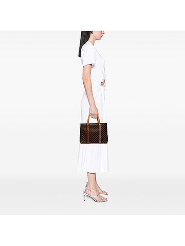 Céline Macadam Coated Canvas Tote (view 2)