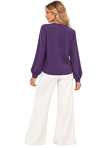 Alice + Olivia Long Sleeve Blouse (view 2)