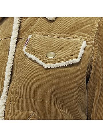 Marc Jacobs Marc Jacobs Corduroy Faux Shearling Jacket (view 2)