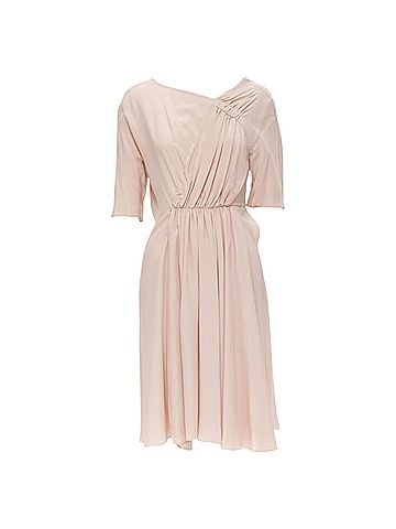 MARNI Marni 100% Silk Draped Sleeve Dress (view 1)