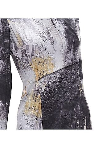 Helmut Lang Helmut Lang Abstract Paint Mini Dress (view 2)
