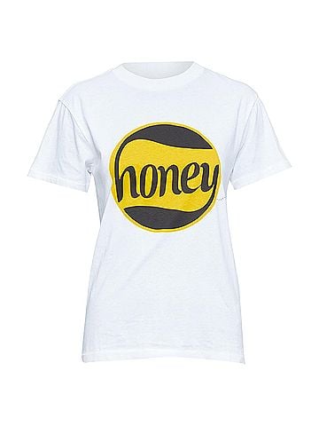 Ganni Ganni Cotton Bee Embroidered Tshirt (view 1)