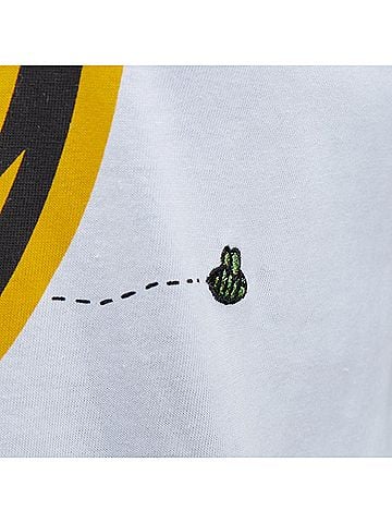 Ganni Ganni Cotton Bee Embroidered Tshirt (view 2)