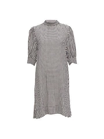 Ganni Ganni Checkerboard Print Knee Dress (view 1)