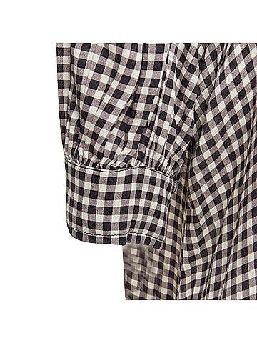 Ganni Ganni Checkerboard Print Knee Dress (view 2)