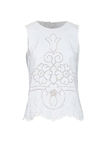 Dolce & Gabbana Dolce Gabbana Cotton Openwork Tank Top (view 1)