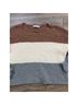 Altar'd State Colorblock Popcorn Knit Sweater Pullover Sweater - photo 3
