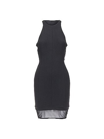 Elizabeth and James Elizabeth And James Sheer Hem Mini Dress (view 1)