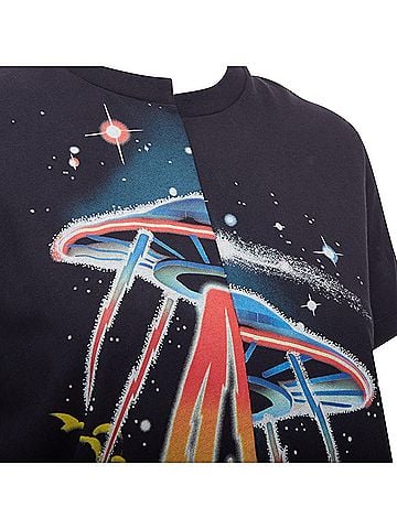 Stella McCartney Stella Mccartney UFO Cotton Tshirt (view 2)