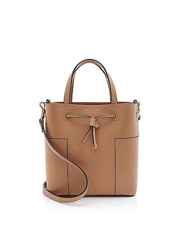 Tory Burch Tory Burch Leather Block T Small Bucket Bag (view 1)