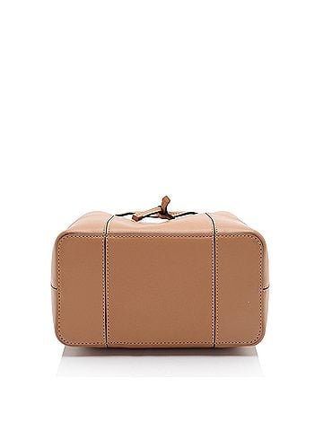 Tory Burch Tory Burch Leather Block T Small Bucket Bag (view 2)