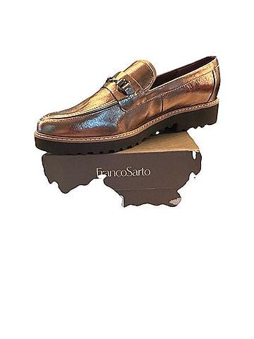 Franco Sarto Pewter Flats (view 1)