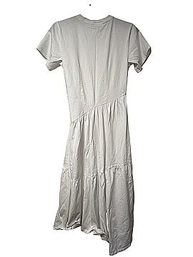 FRAME Gathered Seam Cotton Casual Dress (view 2)
