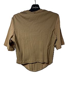 Dion Lee SUSTAINABLE JERSEY
CORSET TEE
KHAKI Short Sleeve Blouse (view 2)