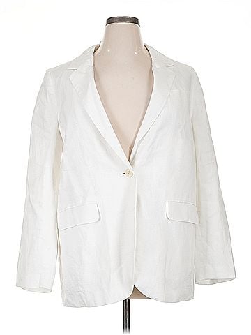 Madewell Madewell The Larsen Blazer in 100% Linen (view 1)