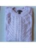 J.Crew Pointelle Cable Knit Sweater Wool Pullover Sweater - photo 3