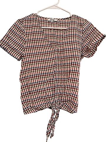 Madewell Short Sleeve Blouse (view 1)