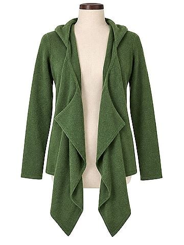 Magaschoni Hooded Waterfall Cardigan Cashmere Cardigan (view 1)