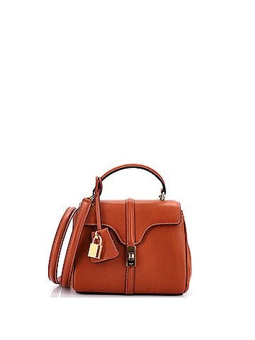 Céline 16 Top Handle Bag Smooth Calfskin Mini (view 1)