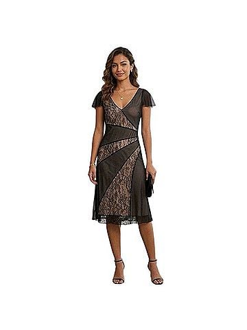 BCBGMAXAZRIA Cocktail Dress (view 1)