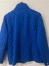 Talbots 100% Polyester Solid Blue Gold Jacket Size XL - photo 3