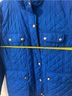 Talbots 100% Polyester Solid Blue Gold Jacket Size XL - photo 8