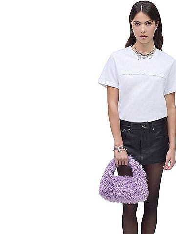 Marc Jacobs The Faux Fur Mini Sack Bag Satchel (view 2)