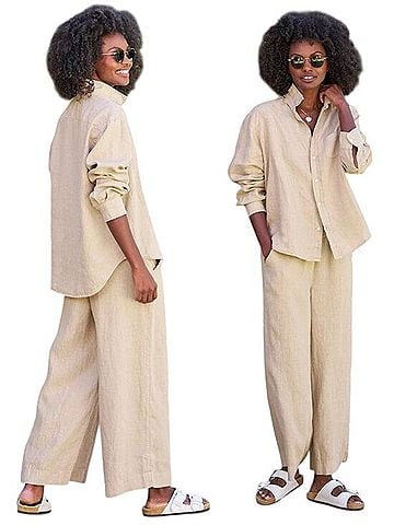 Frank & Eileen Tuscany Getaway Set Casual Pants (view 2)