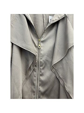 Chico's Drape Front Zip Jacket Jacket (view 2)