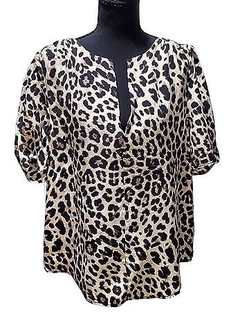 Joie Short Sleeve Blouse (view 1)