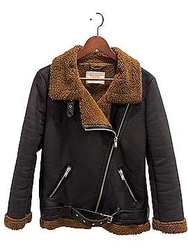 Zara Faux Leather Jacket (view 1)