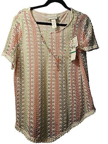 Alfred Dunner Short Sleeve Blouse (view 1)