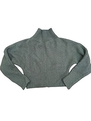 Theory Sculpted Wool &amp; Cashmere Mock Neck Sweater Wool Pullover Sweater (view 1)