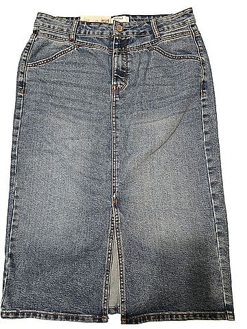 Edited Midi Denim Skirt (view 1)