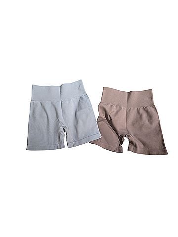 OQQ Faux Leather Shorts (view 1)