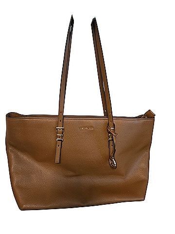 Michael Kors Leather Tote (view 1)